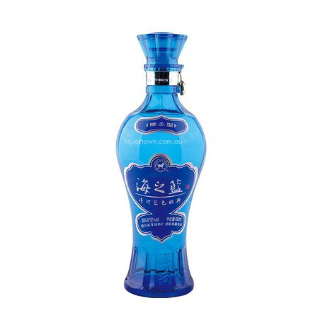 海之蓝 42度 Yanghe Ocean Blue Baijiu (Classic Chinese Liquor) 42% ABV - 480ml